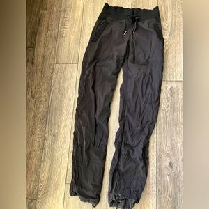 Lululemon dance pant lined, black. Size 2